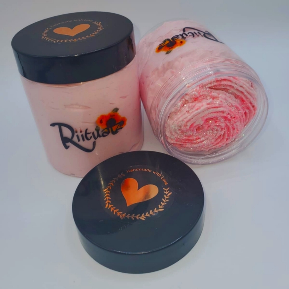 Pink Sugar Crystals Body Butter